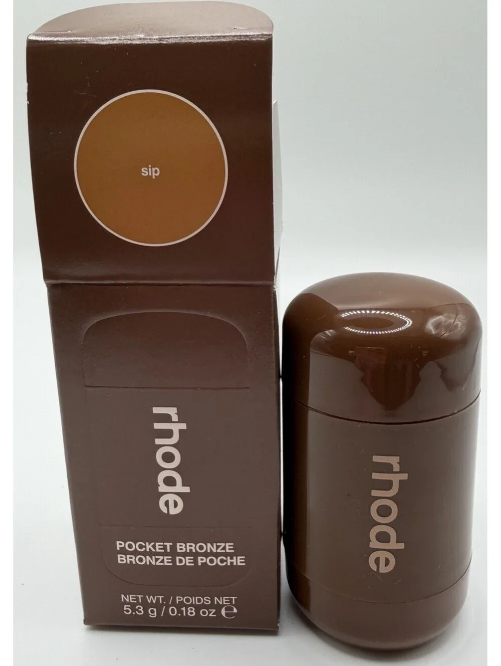 Rhode Pocket Bronze Sip Cream Bronzer Stick 5.3g 0.18oz New In Box NIB